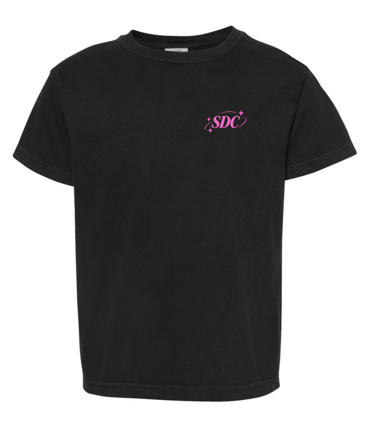 YOUTH Black Comfort Colors T-Shirt