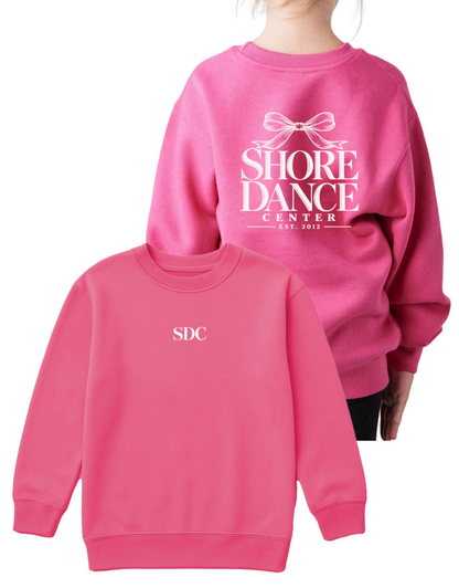YOUTH Hot Pink Crewneck