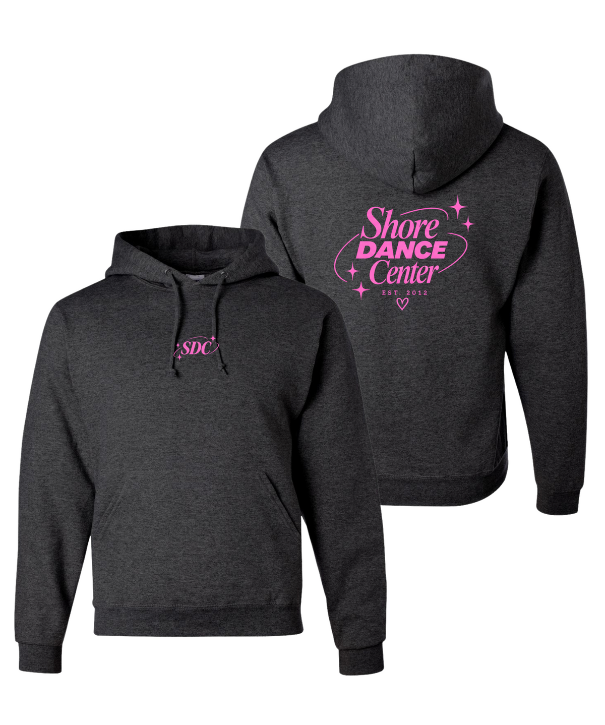 ADULT Dark Heather Grey Hoodie