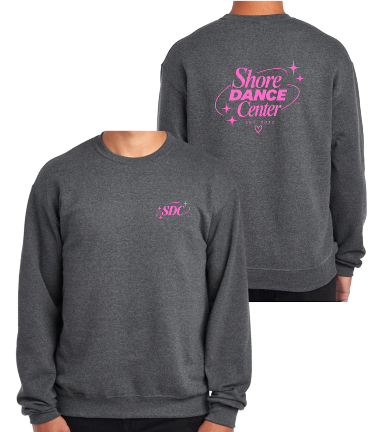 ADULT Dark Heather Grey Crewneck