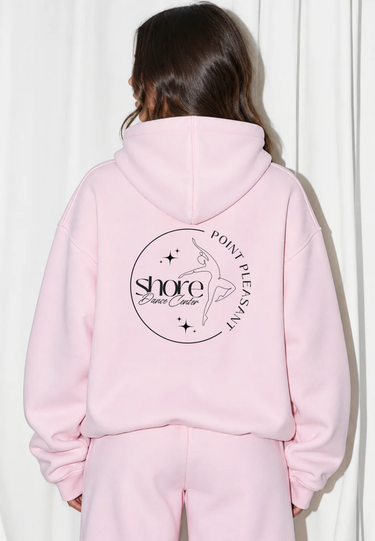 ADULT Light Pink Hoodie & Sweatpants Sweat Set