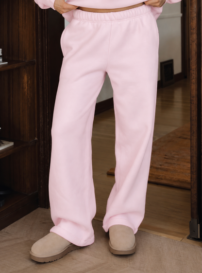 ADULT Light Pink Hoodie & Sweatpants Sweat Set